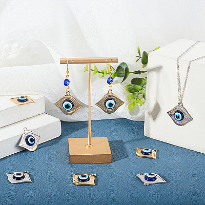 20Pcs 2 Colors Acrylic Pendants FIND-AR0002-36-1