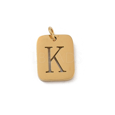 304 Stainless Steel Charms STAS-R001-01G-K-1