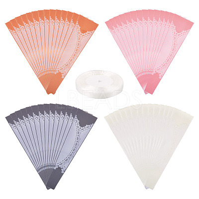 Lace Pattern Plastic Gift Bags DIY-TA0010-89-1