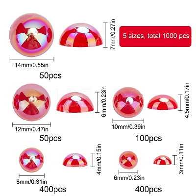 Acrylic Cabochons MACR-SC0001-05-01-1