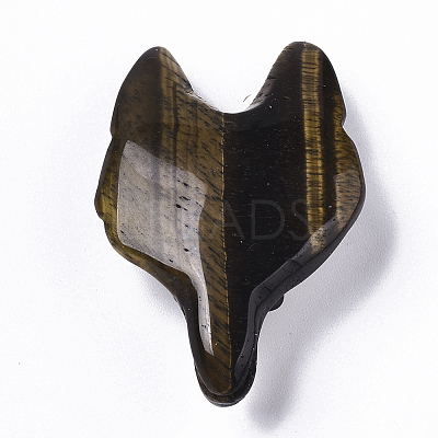 Natural Tiger Eye Pendants X-G-S336-69-06-1