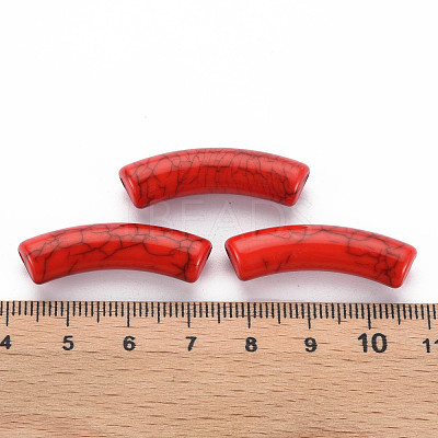 Opaque Crackle Acrylic Beads MACR-S372-002N-009-1