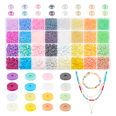 Beads Jewelry Making Finding Kit DIY-PH0010-45-1