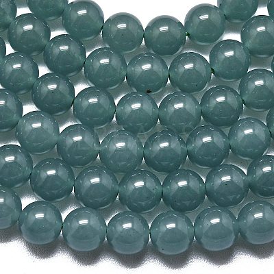 Natural Malaysia Jade Beads Strands G-L645-C01-8mm-04-1