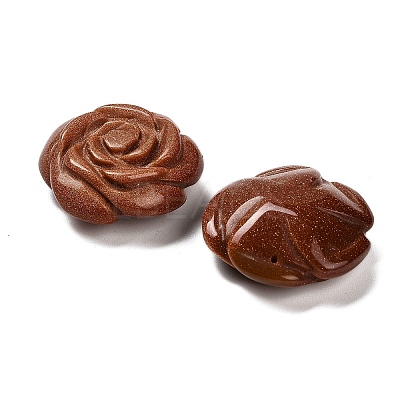 Synthetic Goldstone Carved Pendants G-Z088-01C-1