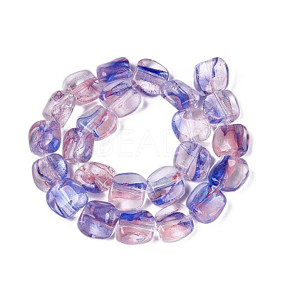 Handmade Lampwork Beads Strands LA-N046-01C-1