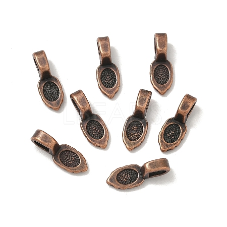 Tibetan Style Pendant Bails LS-RAB3357Y-1