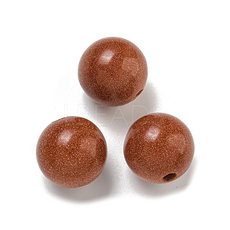 Synthetic Goldstone Beads G-G147-01K-1