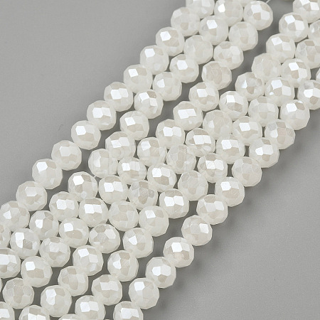 Electroplate Glass Beads Strands EGLA-A044-J2mm-A05-1