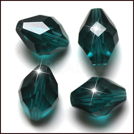 Imitation Austrian Crystal Beads SWAR-F054-11x8mm-24-1