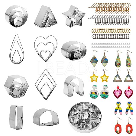 DIY Cutters Set Earrings Making Finding Kits DIY-SZ0007-28-1