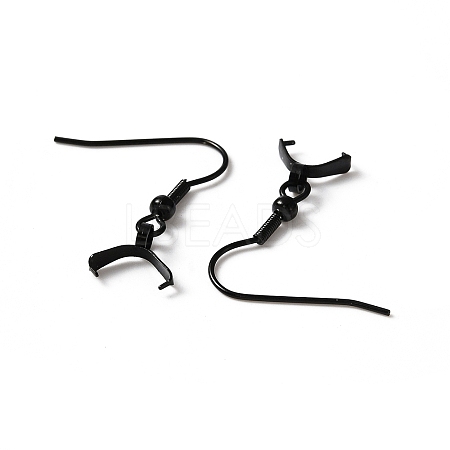 304 Stainless Steel Earring Hooks STAS-WH0035-14EB-1