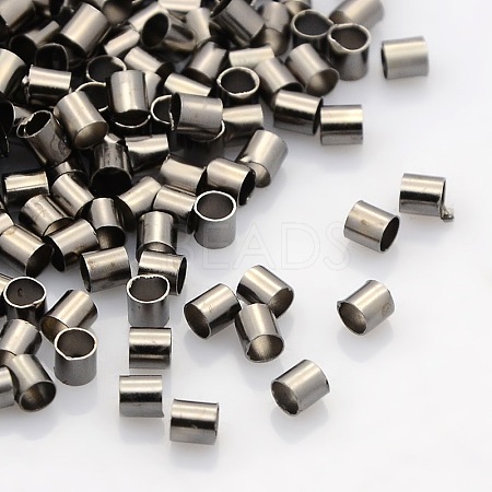 Brass Crimp Beads KK-L017-B-1