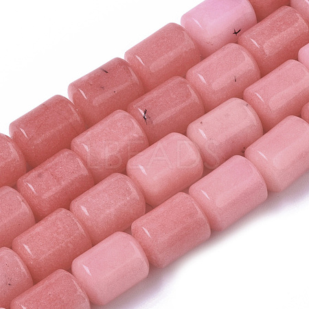 Natural Gemstone Rhodochrosite Stone Column Beads Strands X-G-S115-08-1