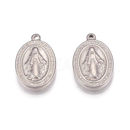 Non-Tarnish 304 Stainless Steel Pendants STAS-H109-29P-1