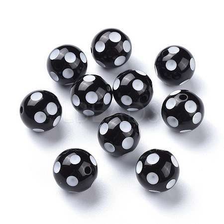 Chunky Bubblegum Acrylic Beads SACR-S146-20mm-09-1