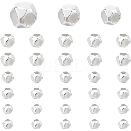30Pcs 3 Styles 925 Sterling Silver Spacer Beads STER-PH0002-51-1