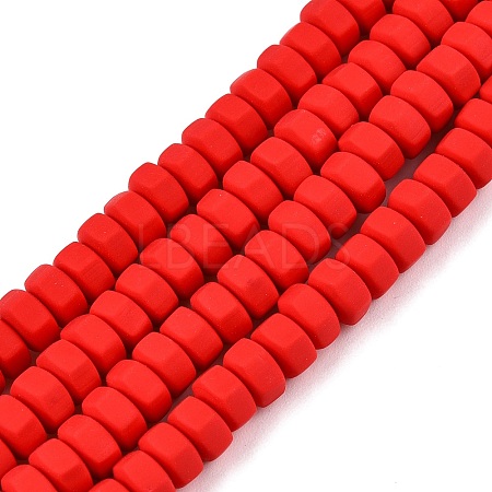 Handmade Polymer Clay Beads Strand CLAY-T021-01J-1