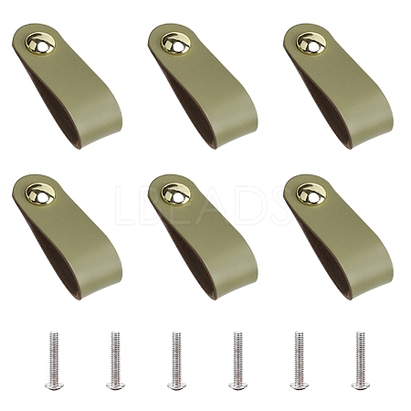 Leather Handle DIY-WH0182-19D-1