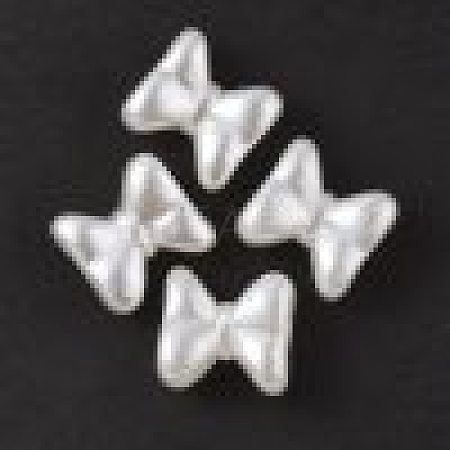 ABS Plastic Imitation Pearl Beads OACR-P007-64-1