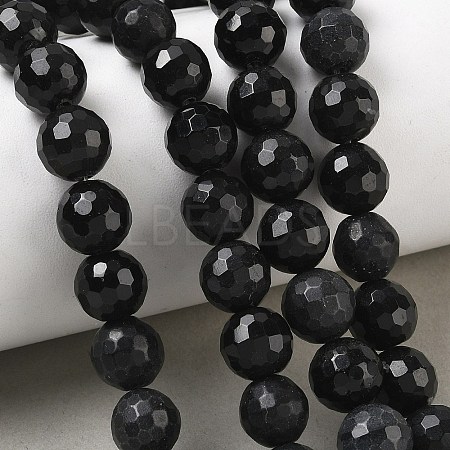 Natural Obsidian Beads Strands GG-CBA12F1-A01-10MM-1