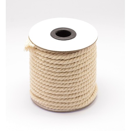 Round Cotton Twist Threads Cords OCOR-L006-F-15-1