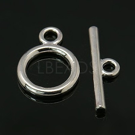 Tibetan Style Alloy Toggle Clasps X-K089Y022-1