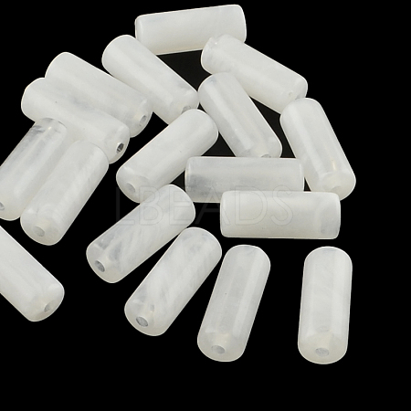 Column Imitation Gemstone Acrylic Beads OACR-R030-11-1