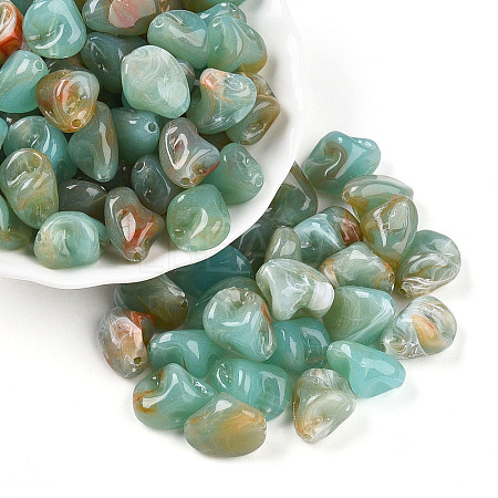 Transparent Acrylic Beads TACR-T028-44G-1