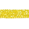 Transparent Electroplate Glass Beads Strands EGLA-A039-T4mm-B21-1