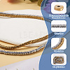 Cheriswelry 2 Strands 2 Colors Electroplate Non-magnetic Synthetic Hematite Beads Strands G-CW0001-11-4