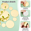 100Pcs 4 Styles Adhesive Acrylic Cabochons Sheets DIY-PH0022-93C-5