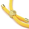 Nylon Cords Bracelet Makings Fit for Connector Charms AJEW-P116-01G-3