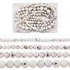 4 Strands 4 Style Natural Howlite Beads Strands G-TA0001-34-9
