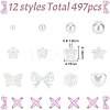 ABS Plastic Imitation Pearl Beads KY-GO0001-05-2
