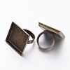 Brass Ring Components KK-J054-AB-2