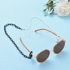 Personalized Two Tone ABS Plastic Cable Chain Necklaces NJEW-JN02825-01-5
