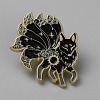Animal Enamel Pins JEWB-WH0039-03A-G-1