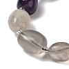 Natural Fluorite Beads Strands G-Q169-E07-01-4