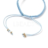 Adjustable Braided Polyester Cord Bracelet Making AJEW-JB00760-04-3