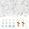 Transparent & Opaque Acrylic Bead LS-OACR-TAC0002-08E-1