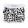 304 Stainless Steel Figaro Chains CHS-M001-04P-3