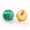 Baking Paint Crackle Glass Beads DGLA-X0006-4mm-08-3