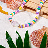 Cheriswelry 4 Strands 4 Style Handmade Polymer Clay Beads CLAY-CW0001-05-7