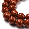 Natural Red Jasper Beads Strands G-E571-43B-4