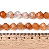 Natural Red Agate Beads Strands G-Z119-A02-03-6