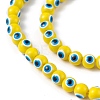 Baking Paint Glass Beads DGLA-C001-02B-3