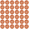 50Pcs Wood Buttons BUTT-GF0004-33-7