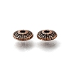 Tibetan Style Alloy Spacer Beads AL-CBA3B63-05R-1