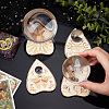 Mini Wood Crystal Ball Display Bases AJEW-WH0282-19B-4